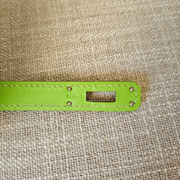 SOLD. Hermes Kelly Cut Apple Green - Picture 12 of 14